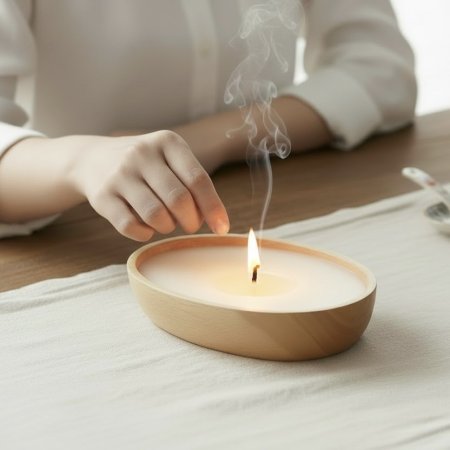 وعاء خشب بيضاوي كبير -9