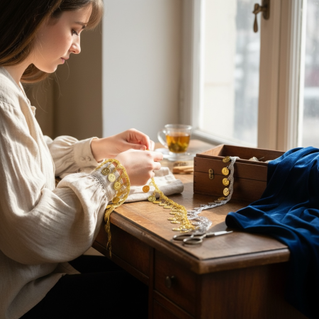 كلف ذهبي و فضي مع ليرات