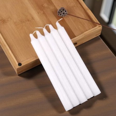 شمع ابيض-طقم 4 قطع