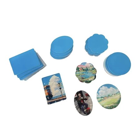 مداليات اكريلك للطباعة/كبير