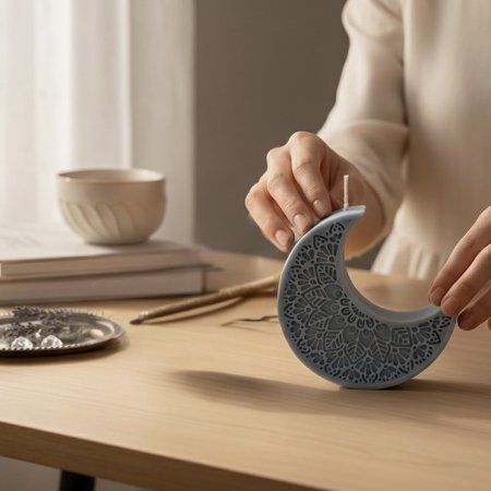 قالب سيليكون هلال L-6