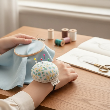 اسوارة تجميع دبابيس-مدبسة قطن