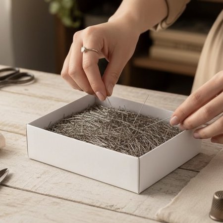 دبوس ابرة بالكيلو - حديد