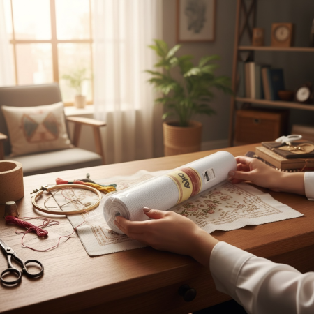 رول قماش ايتامين5m\0.5