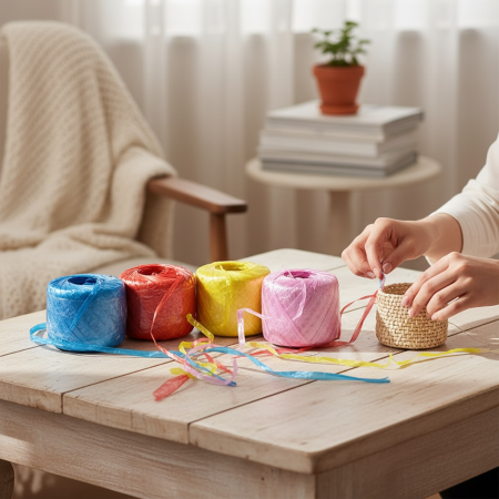 خيط رافيا نايلون100g