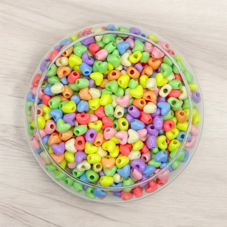 خرز أطفال-قلوب