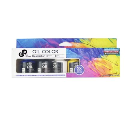 الوان زيت 25ml*6 Baeoque