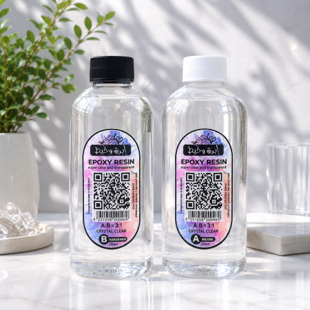 1:1SUPER CLEAR EPOXY quick drying - 948 غرام