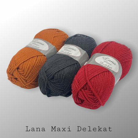 صوف تركي Lana Maxi Delekat