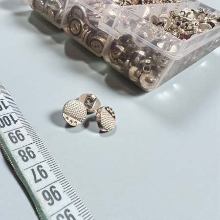 زر ملابس مع عنق-رزوجولد