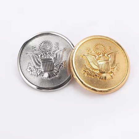 زر ملابس مع عنق